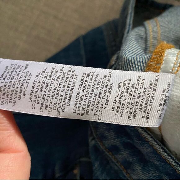 NWT ASOS Denim High Rise Step Hem Mom Jeans Size 28 - Picture 10 of 10